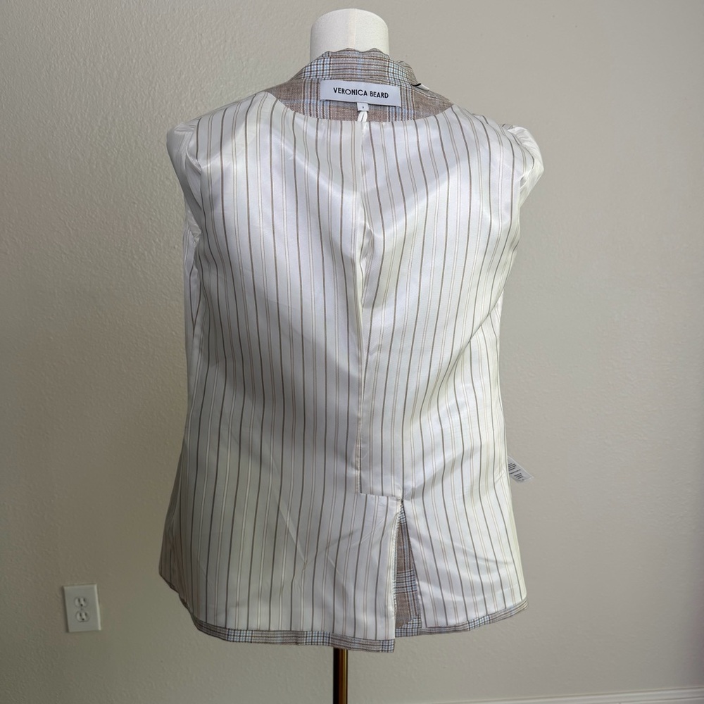 Veronica Beard Beacon Dickey Linen Blazer (Size 2) - Picture 11 of 12